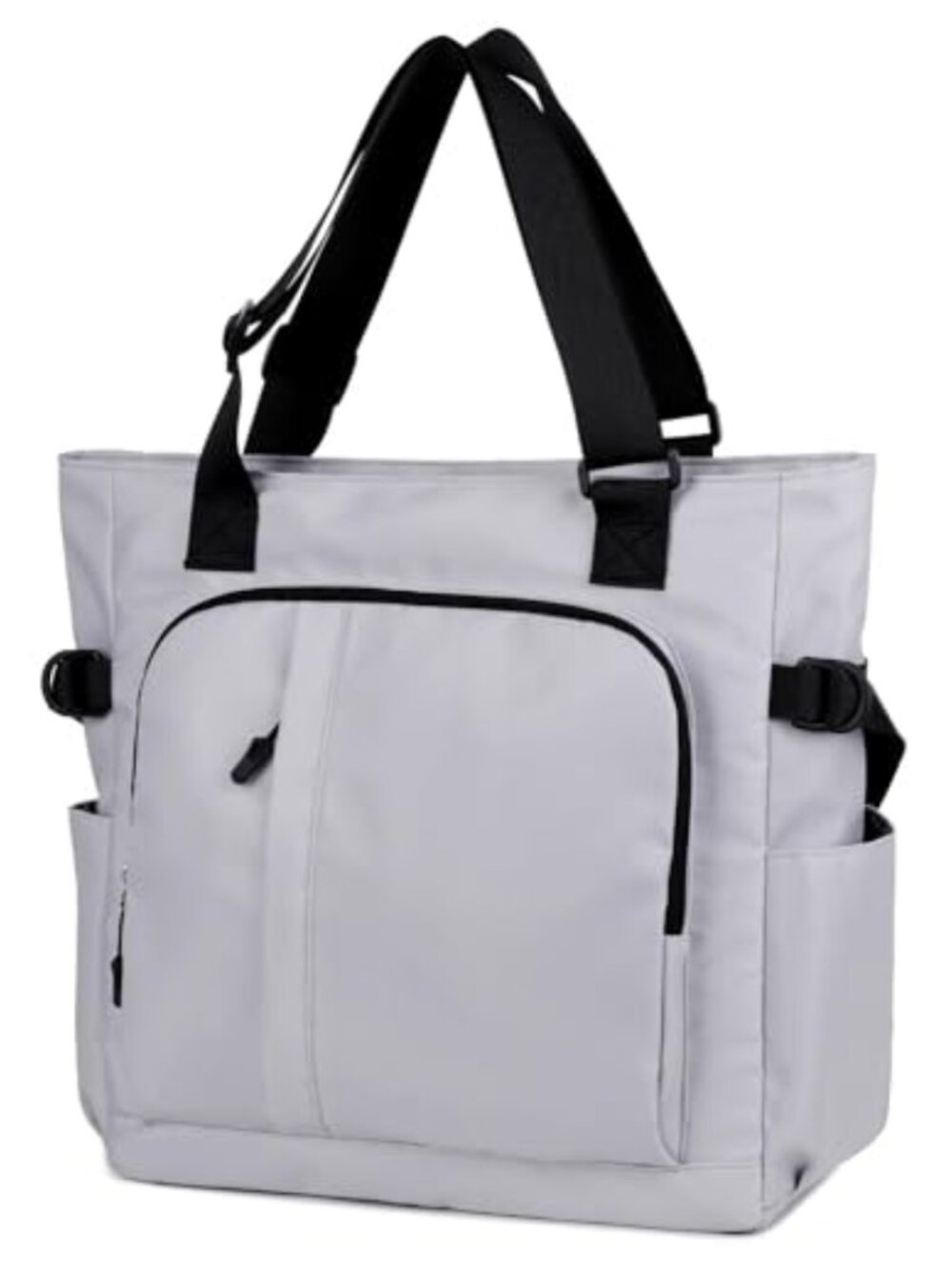 Waterproof Nylon Tote Bag Multi Pockets Laptop Work Shoulder Bag